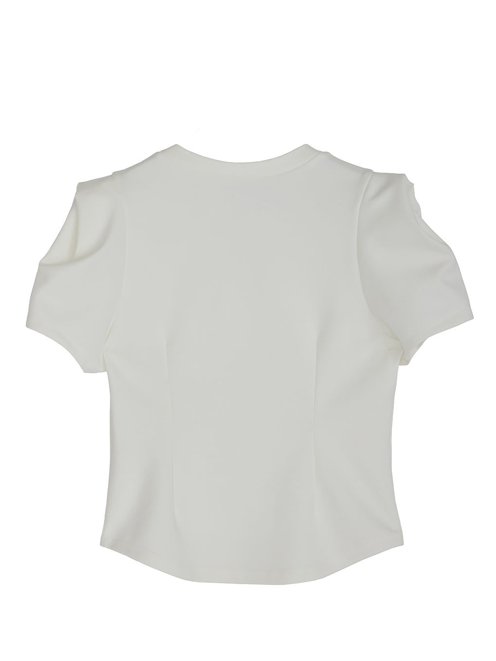 DEFORMATION SHOULDER CUT TOP