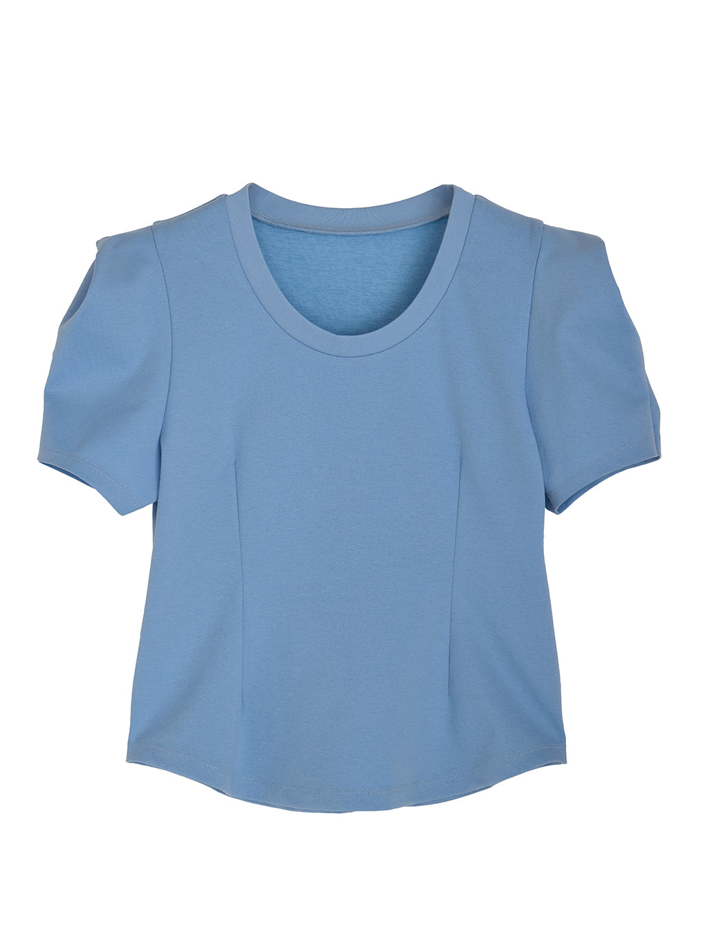 DEFORMATION SHOULDER CUT TOP