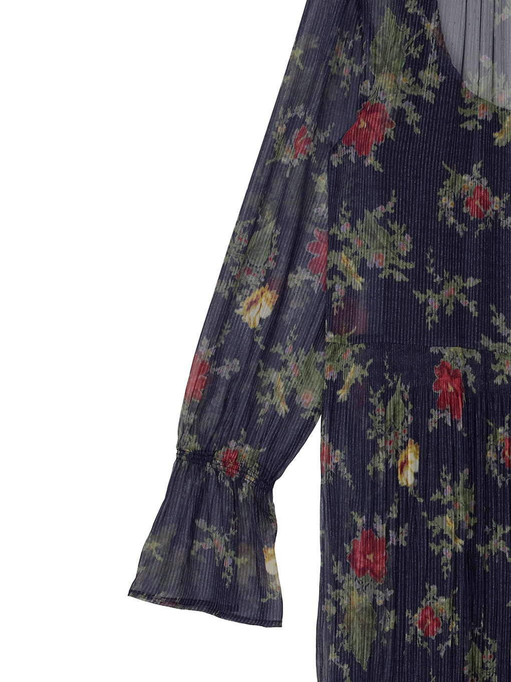 IVY MAJOLICA PLEAT DRESS