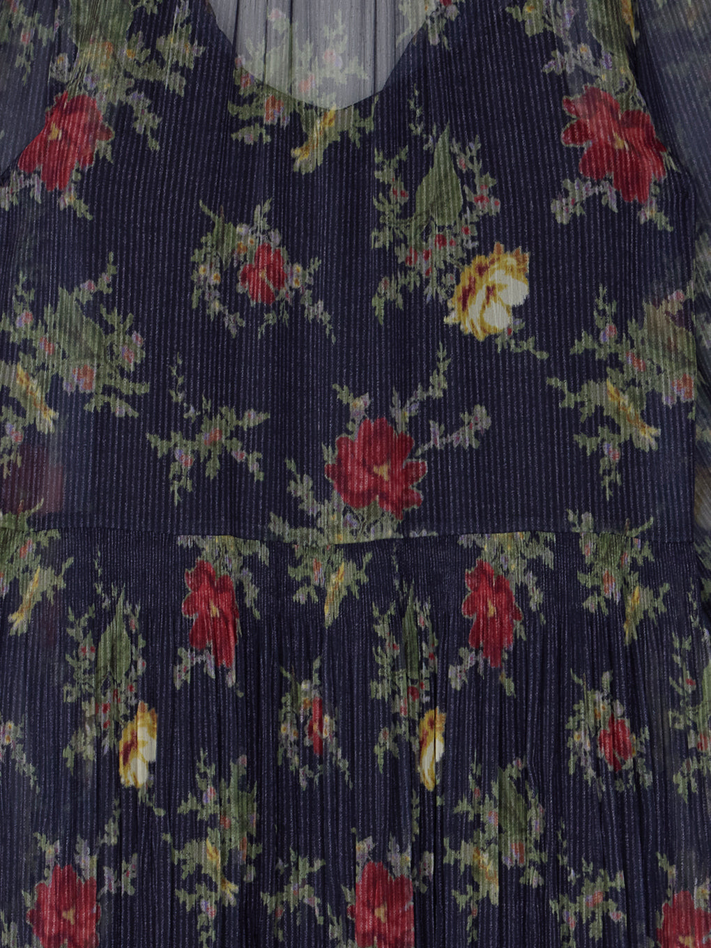 IVY MAJOLICA PLEAT DRESS
