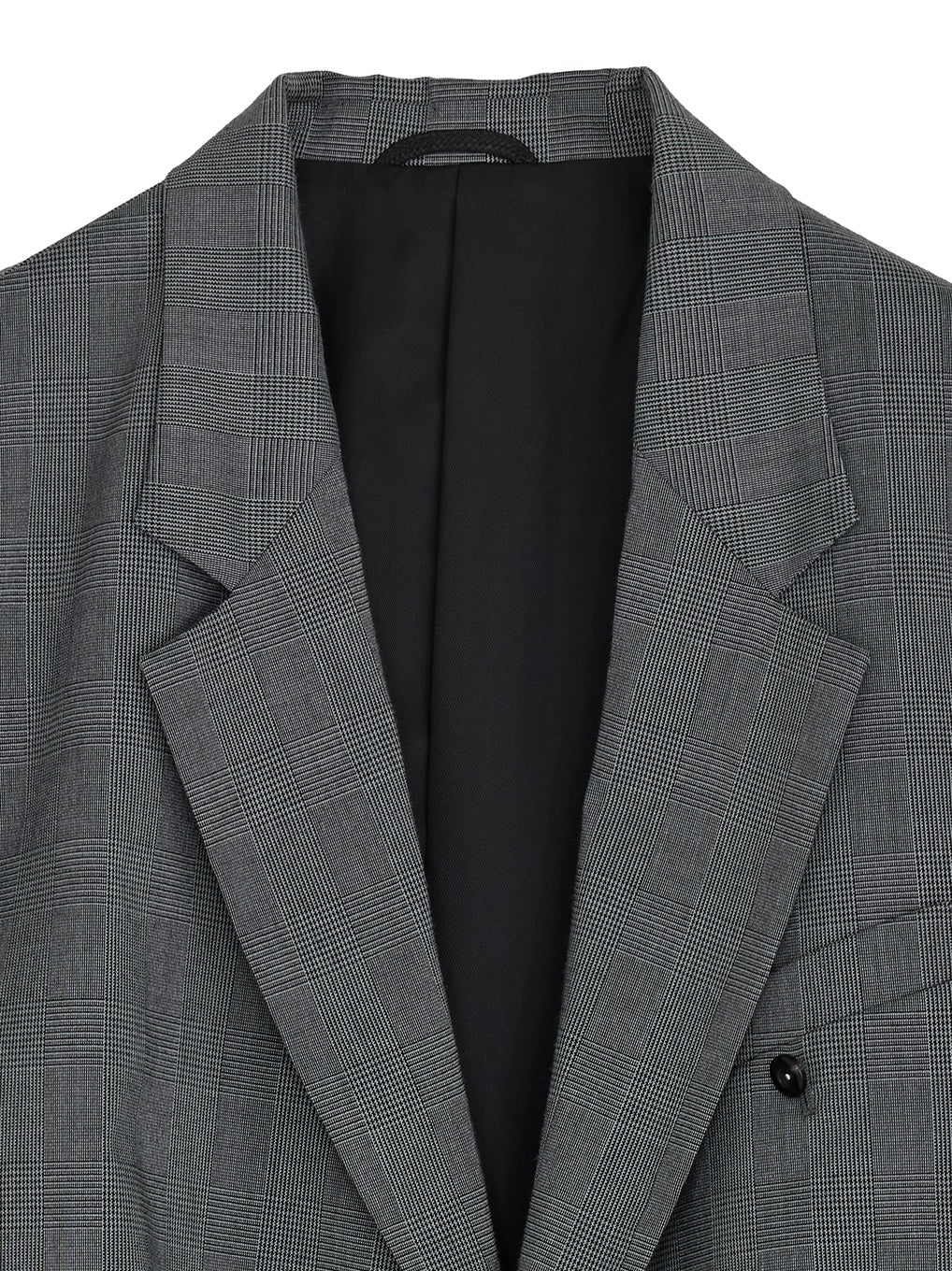 DEFORMATION TACK HOUNDSTOOTH JACKET