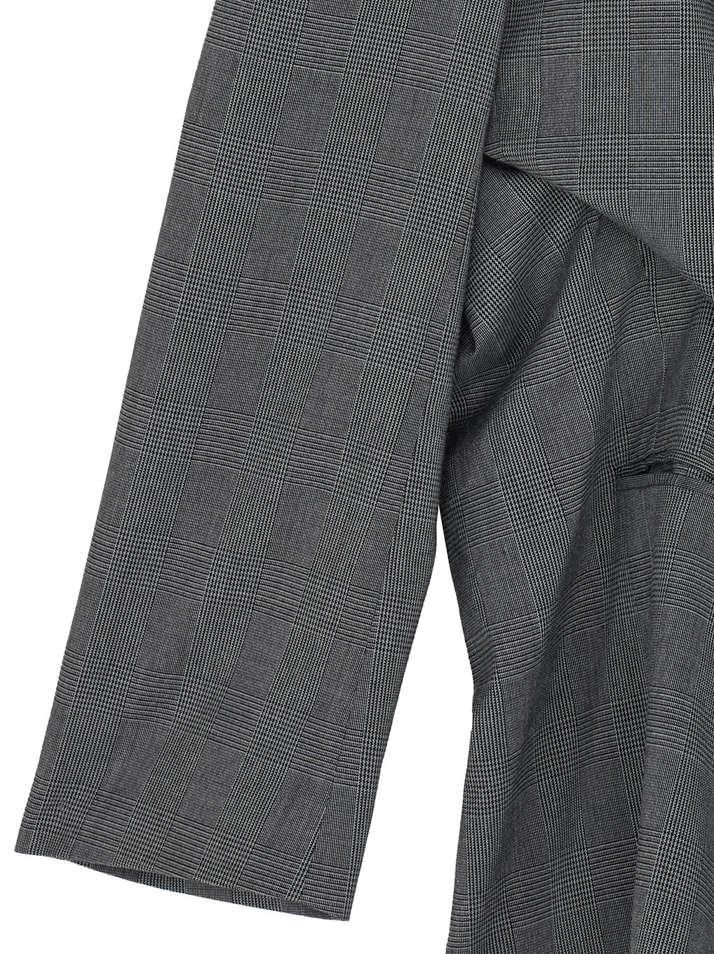 DEFORMATION TACK HOUNDSTOOTH JACKET