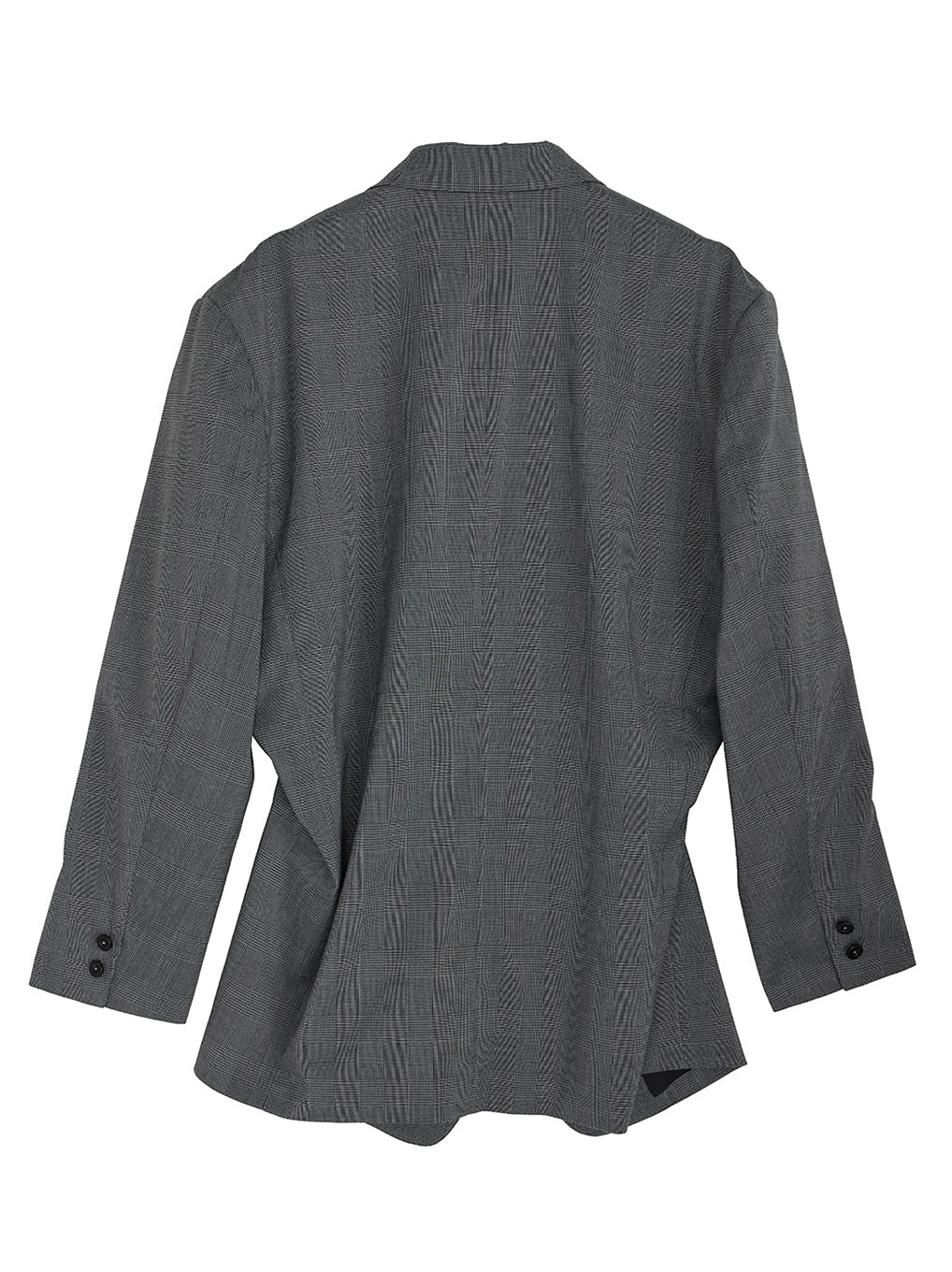 DEFORMATION TACK HOUNDSTOOTH JACKET