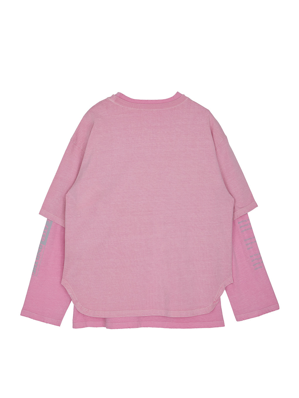 VINTAGE LIKE LAYERED TEE SET