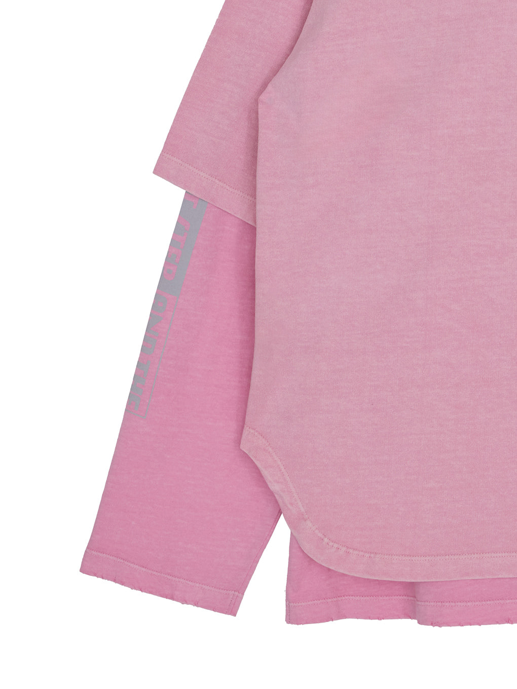 VINTAGE LIKE LAYERED TEE SET