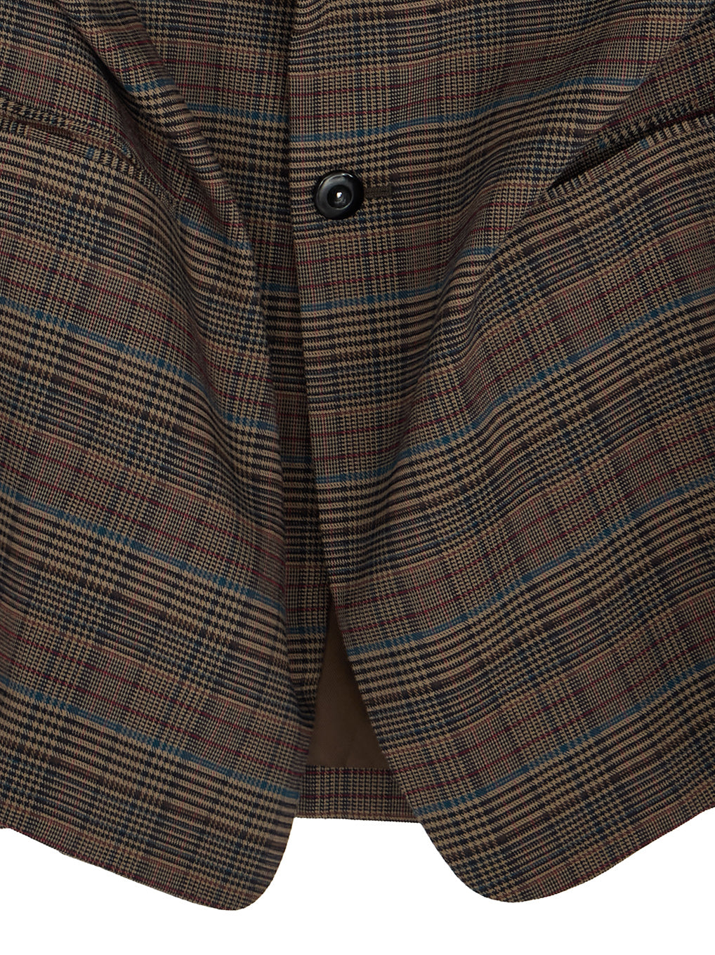 DEFORMATION TACK CHECK JACKET