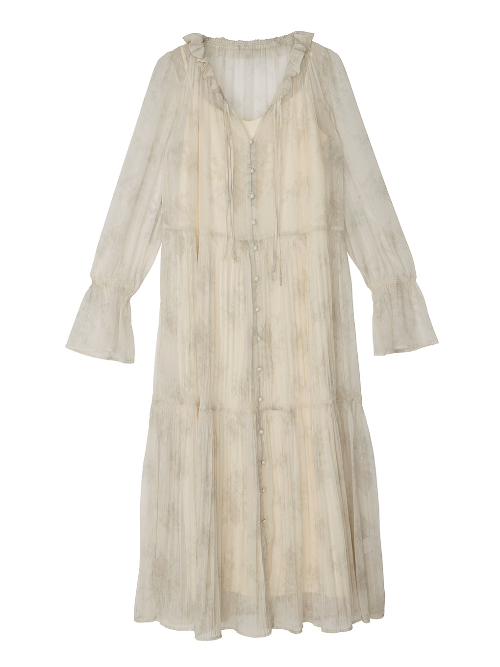 IVY MAJOLICA PLEAT DRESS