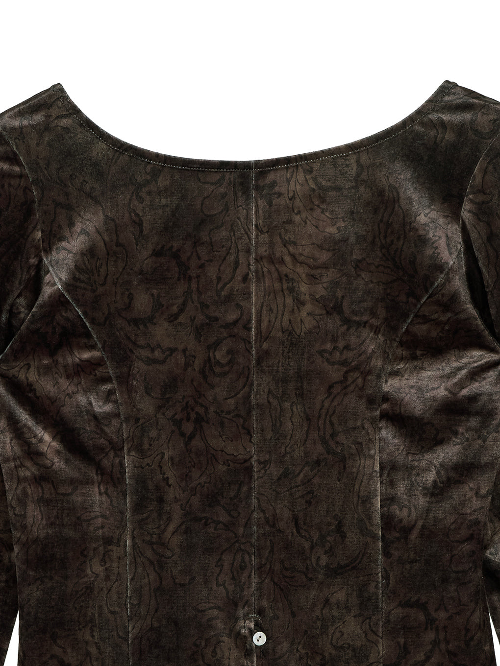 VINTAGE PAISLEY VELOUR TOP