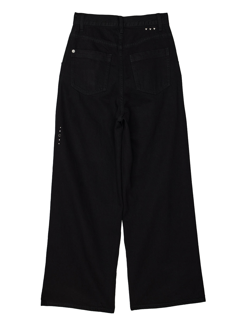 TATTOO STUDS DENIM PANTS