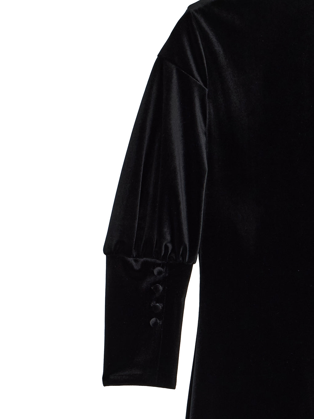 LAKE CURVE VELOUR DRESS