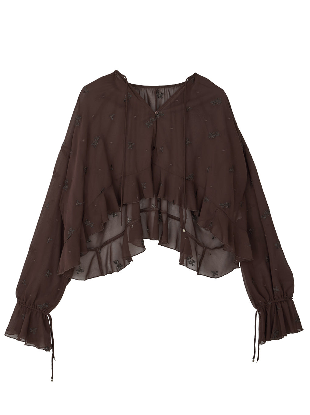 CHRISTINE EMBROIDERY BLOUSE