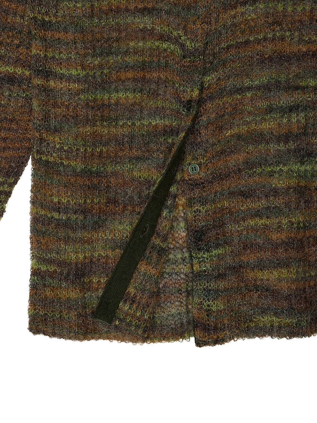 VARIEGATED SHEER KNIT TOP