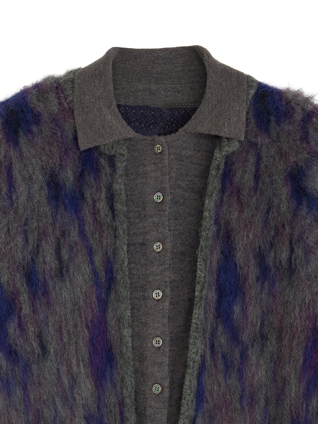 SHERBET JACQUARD KNIT CARDIGAN