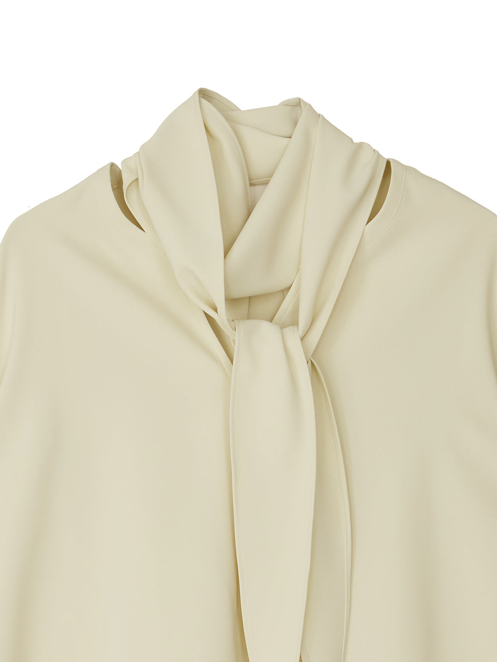 MULTI WAY DRAPE SCARF BLOUSE