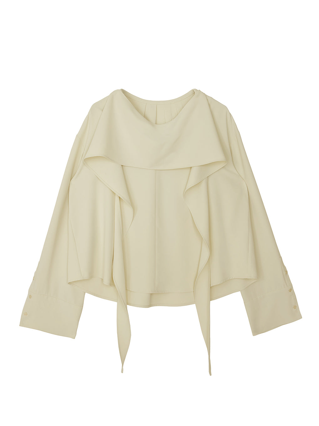 MULTI WAY DRAPE SCARF BLOUSE