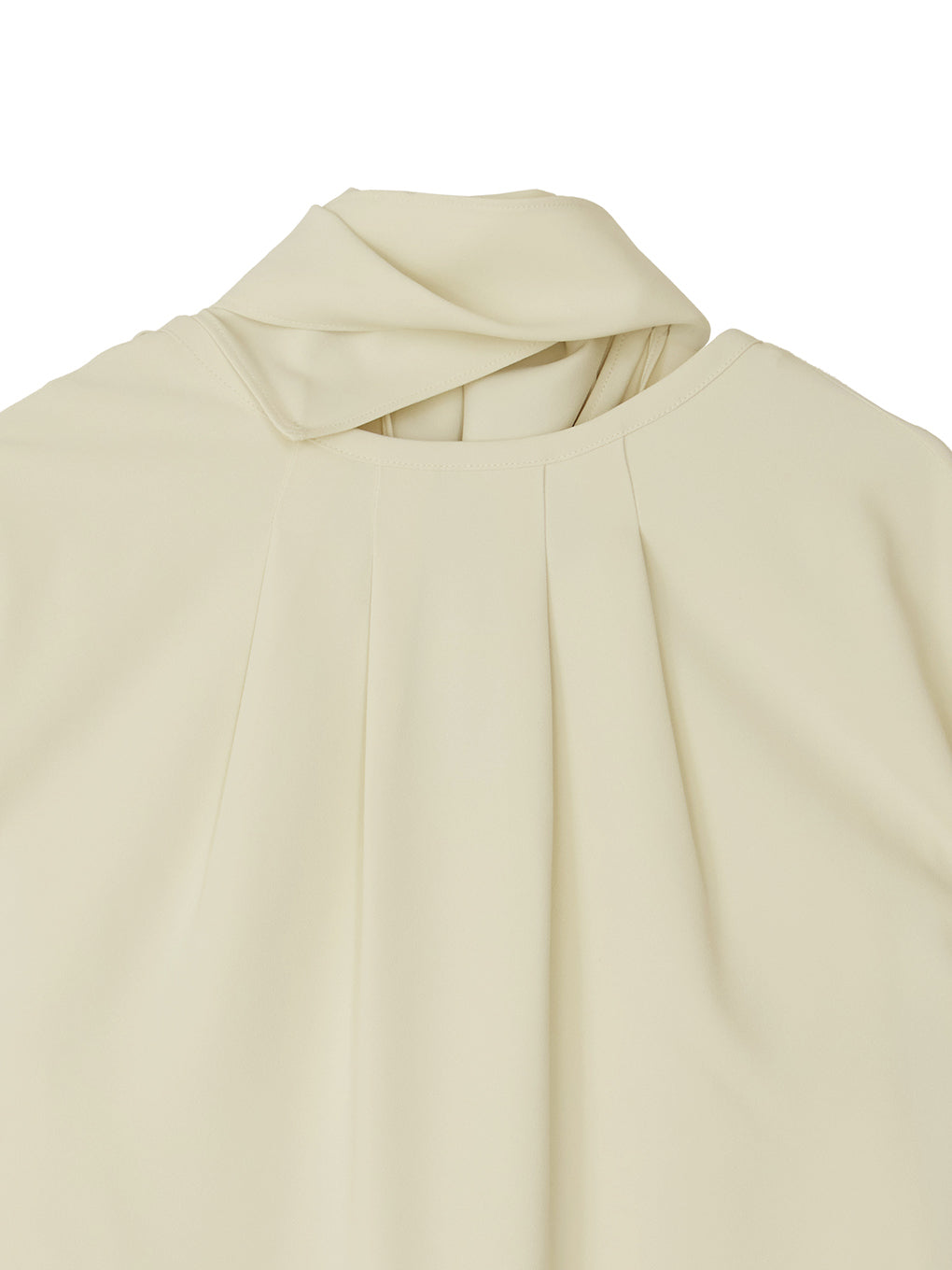MULTI WAY DRAPE SCARF BLOUSE