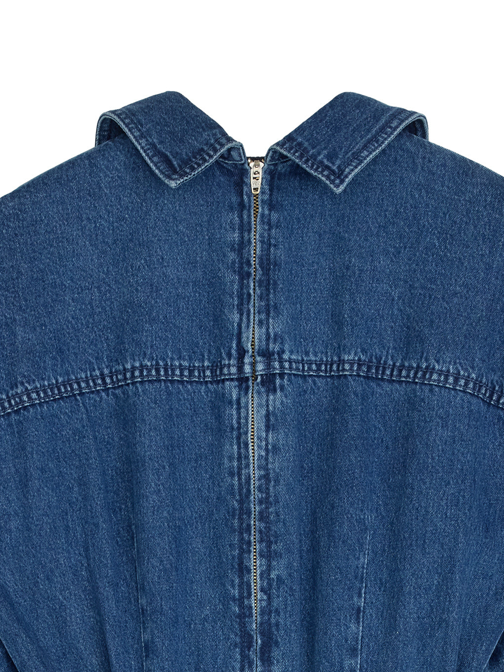 LACE UP DENIM ROMPERS