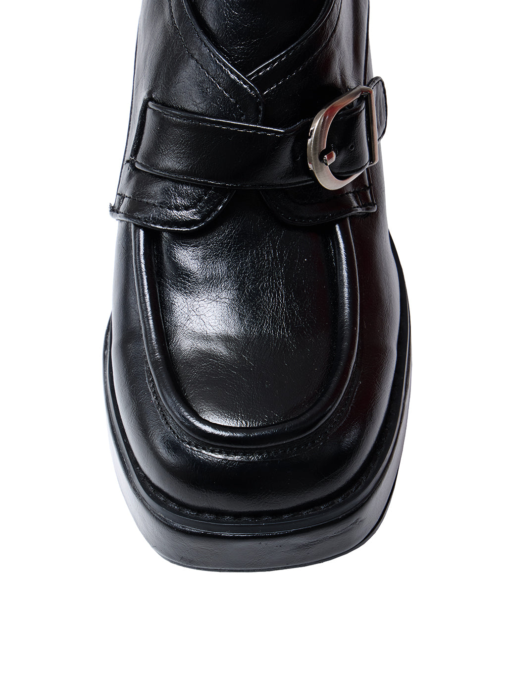 Ameri vintage 2WAY SQUARE LOAFERS 黒 S 2WAY SQUARE LOAFERS（ローファー）｜Ameri（アメリ）の