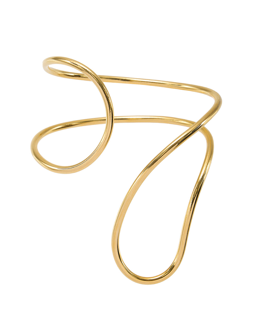 DEFORMATION TWIST BANGLE