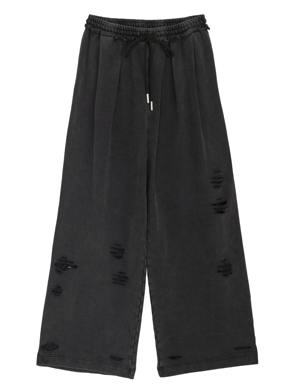 SULFUR DYEING WIDE SWEAT PANTS