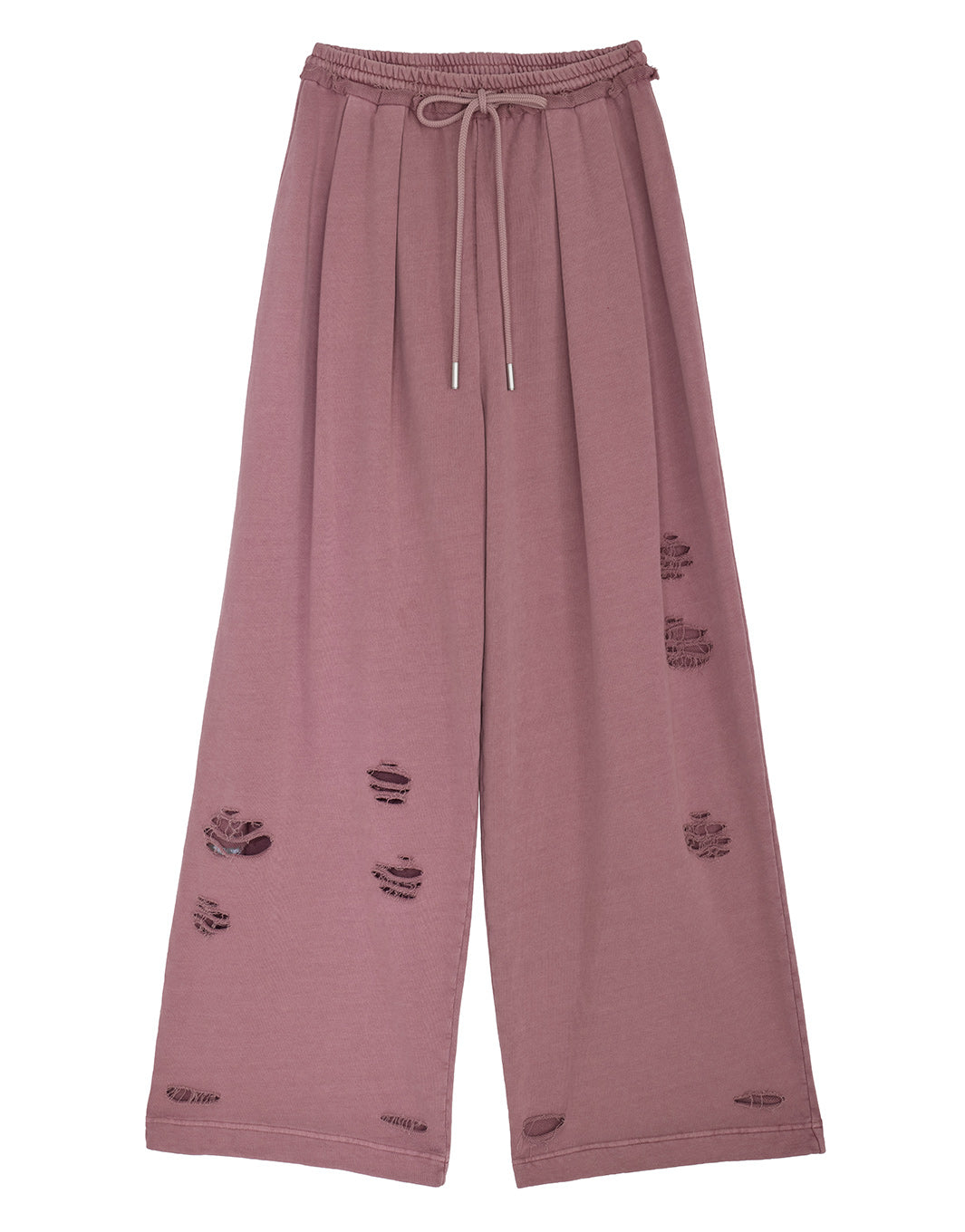SULFUR DYEING WIDE SWEAT PANTS
