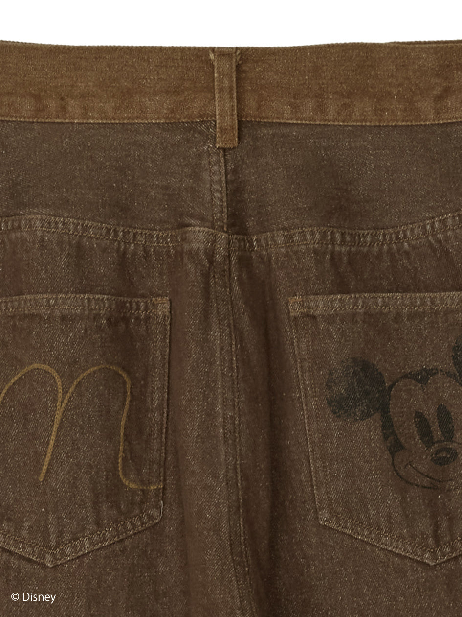 MICKEY DESIGN DENIM PANTS