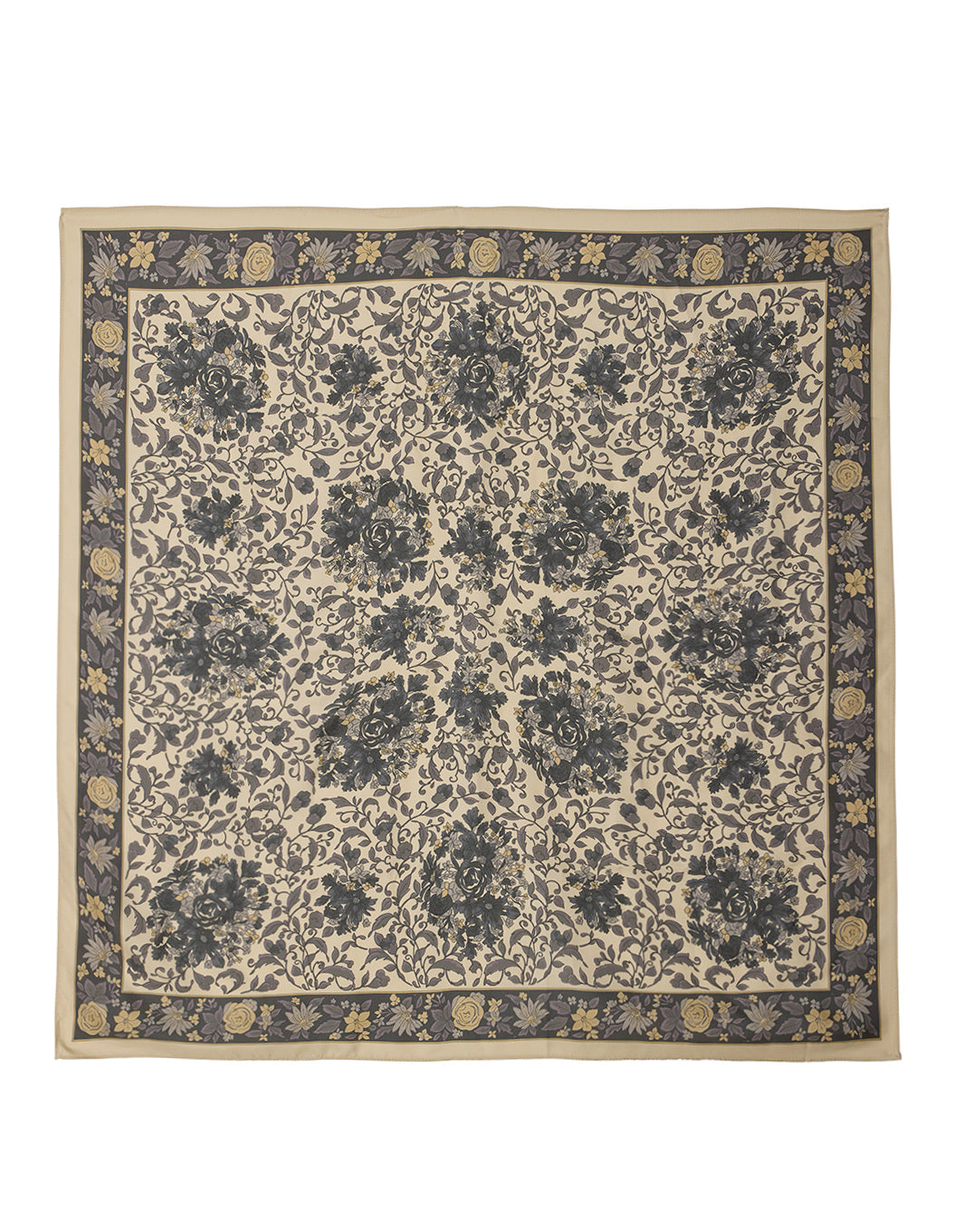 DAQHNE 90×90 SILK SCARF