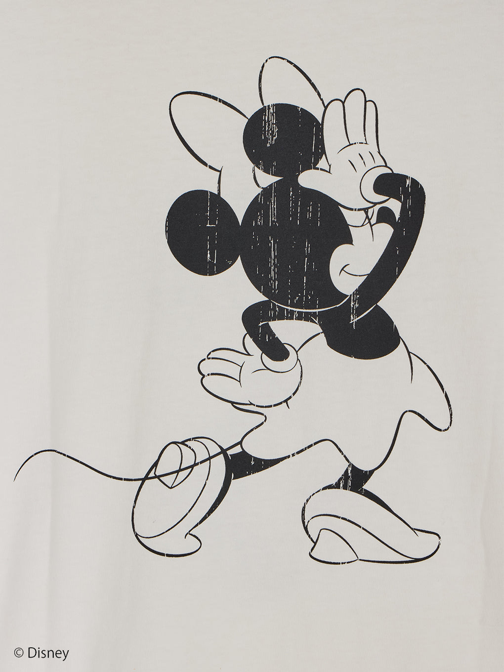 MICKEY AND MINNIE DESIGN BIG TEE