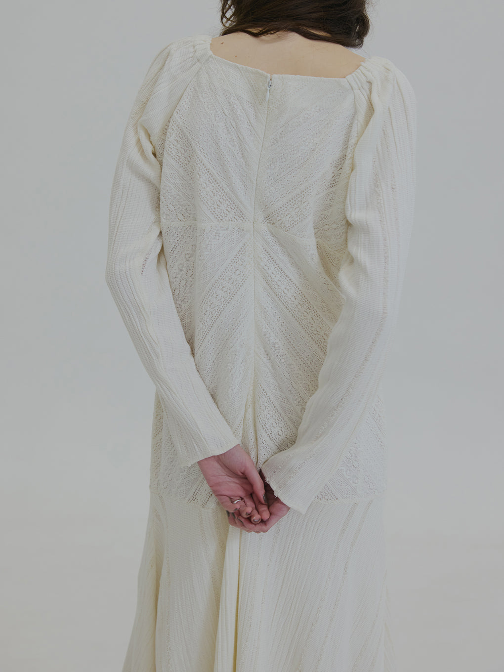 2WAY CRAFT MIX LACE DRESS