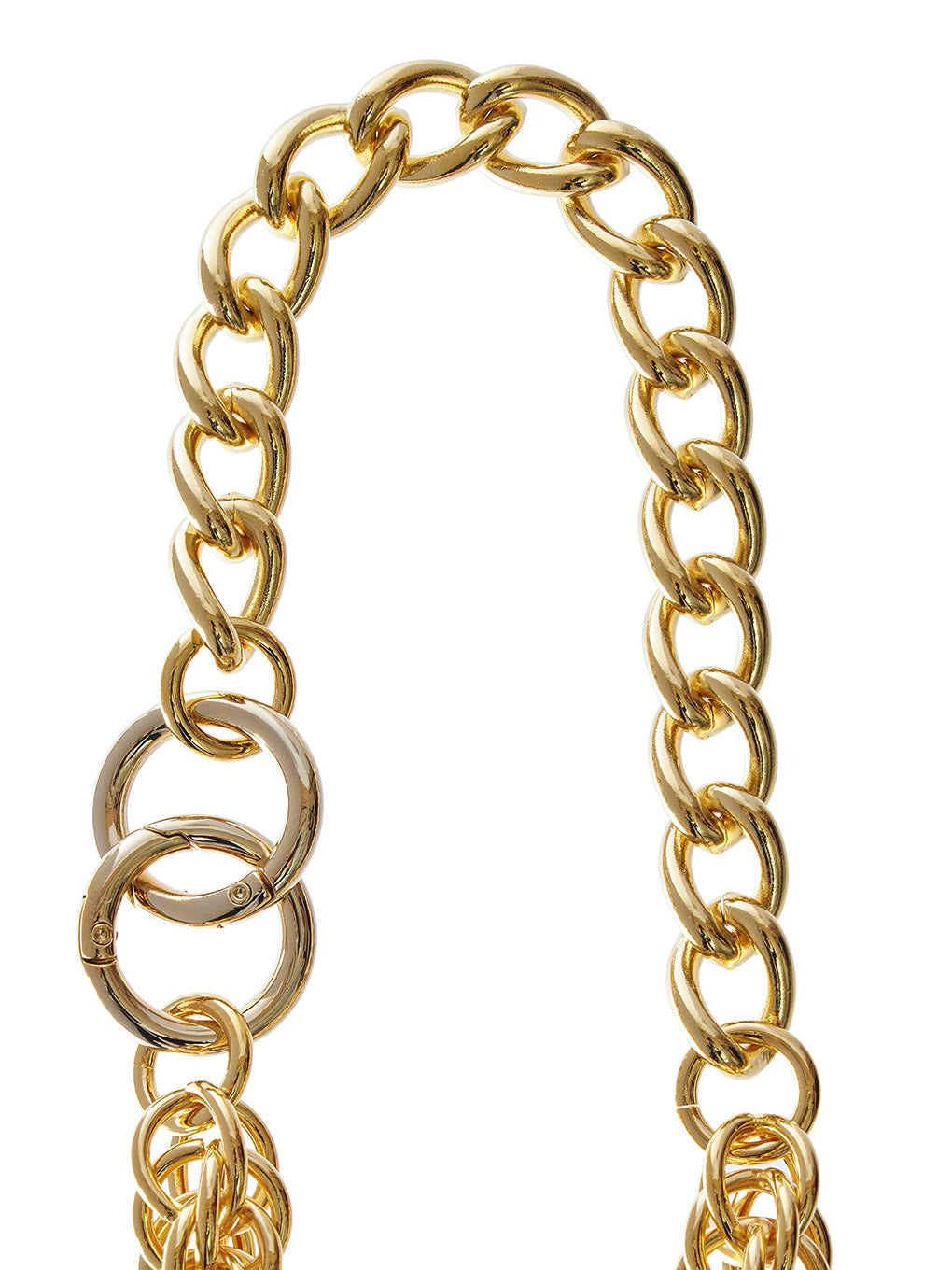 Bijou R.I DOUBLE CARABINER NECKLACE