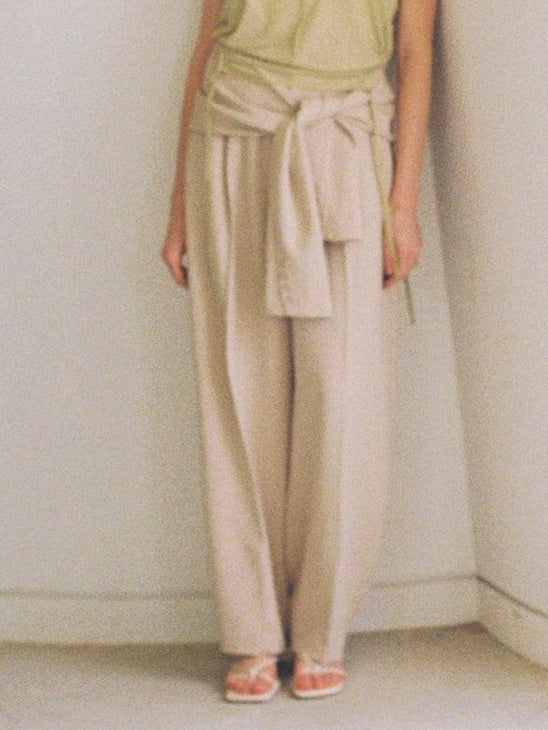 MEDI FAKE SLEEVE SUSPENDER PANTS