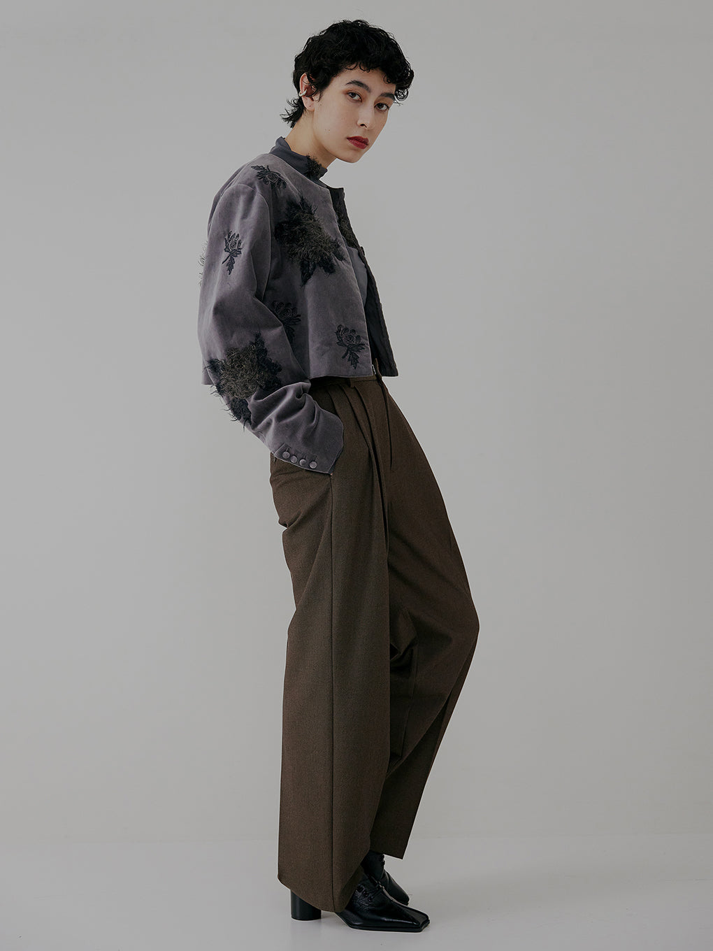 WARM FLEECE LINING STRAIGHT PANTS