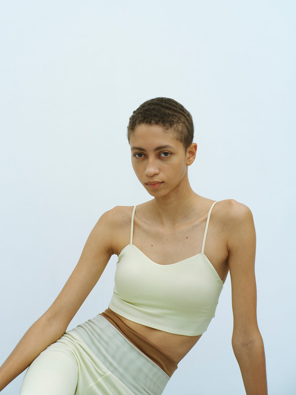 MIZUNO×Ameri CROPPED CAMISOLE TOPS