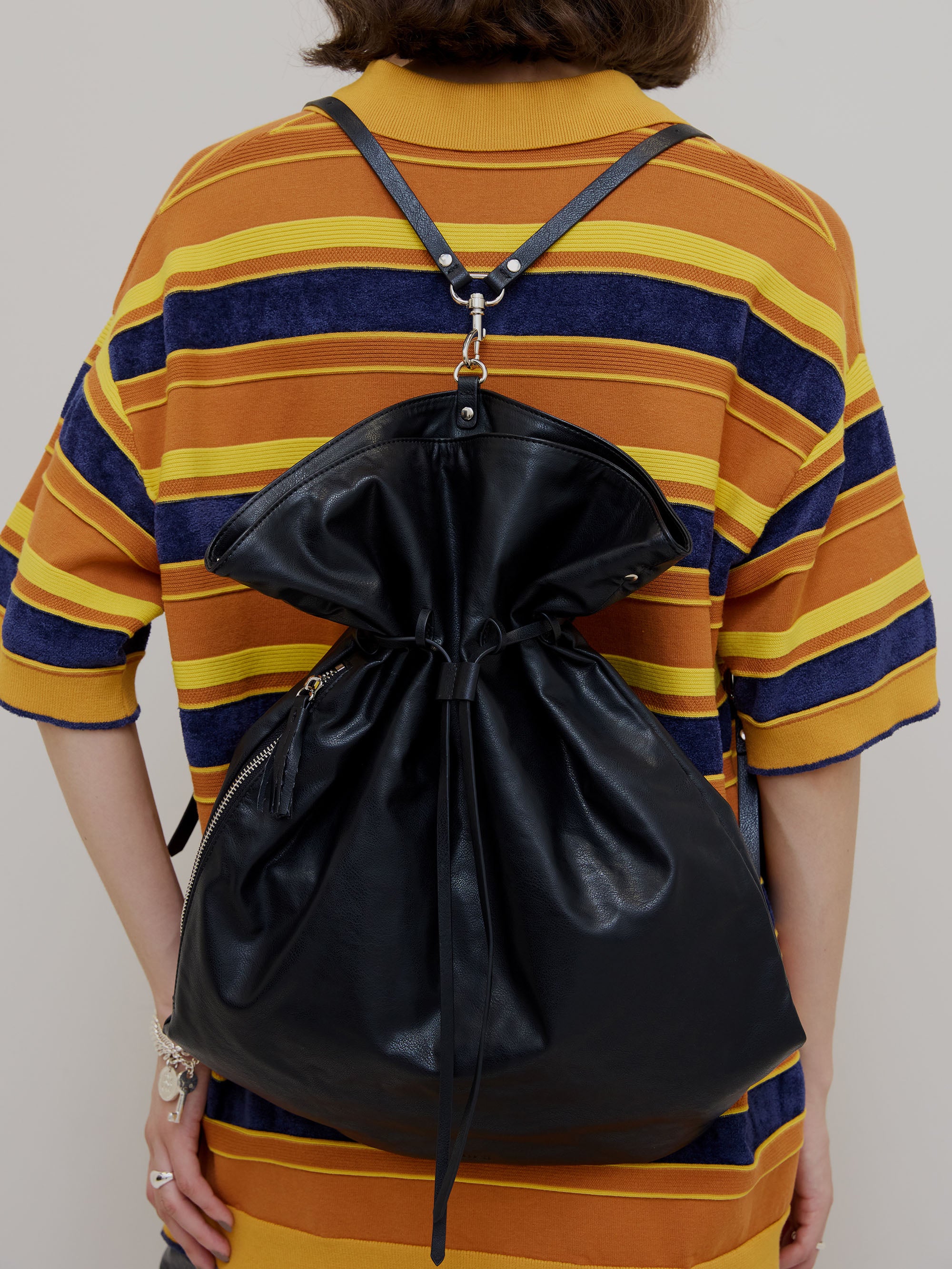 MANY WAY SYNTHETIC LEATHER BAG