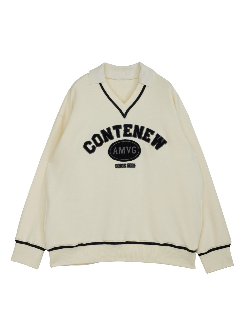 24AW CONCEPT LOGO EMBROIDERY SWEAT TOP