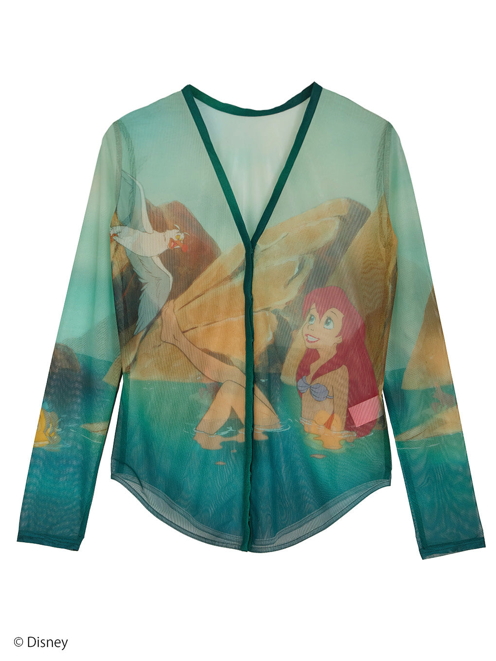 DISNEY/2WAY SHEER CARDIGAN