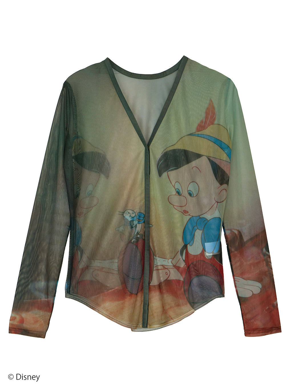 DISNEY/2WAY SHEER CARDIGAN