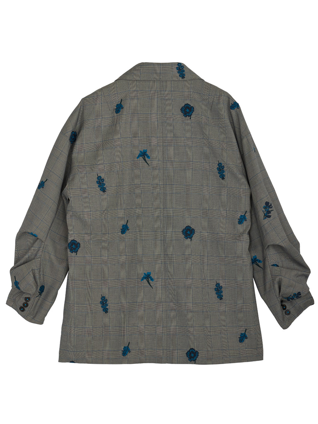 CHECK FLOWER PAPA JACKET