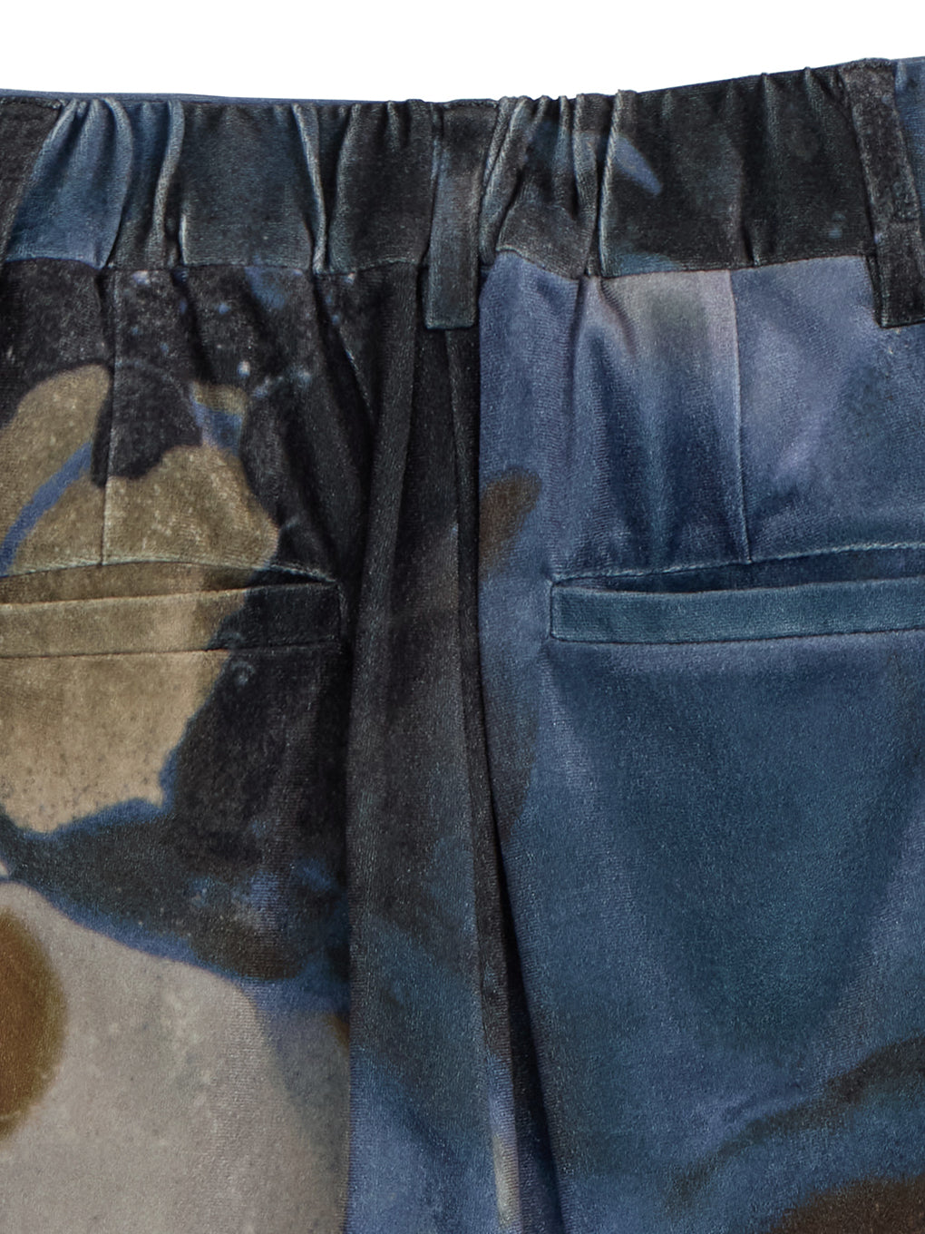 RUST INK ART WIDE PANTS