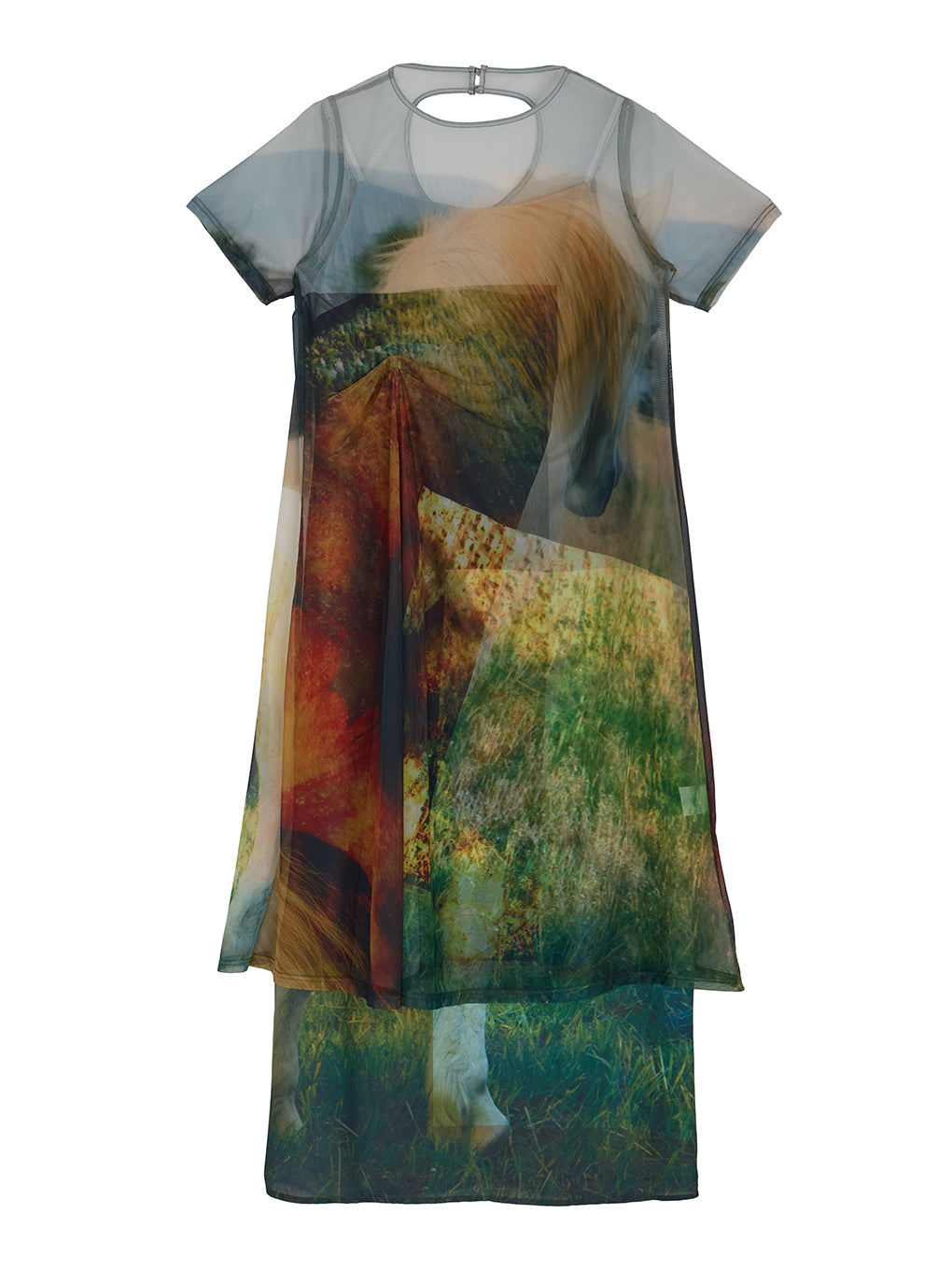 Silvia Conde Oliván×Ameri SHEER DRESS