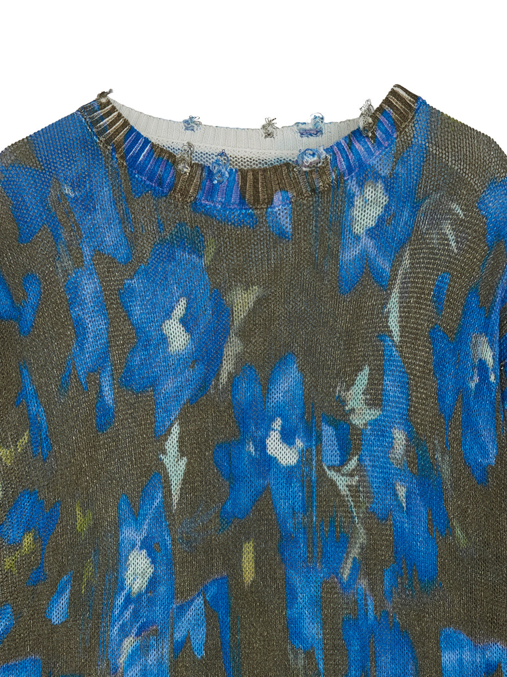 CHILL FLOWER KNIT TOP