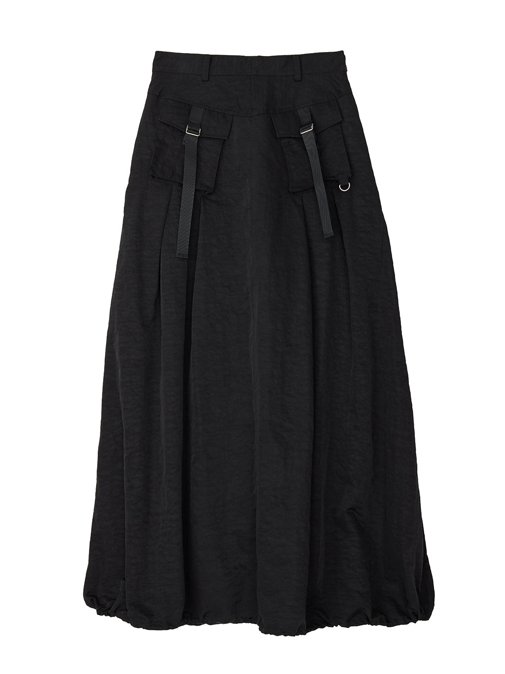 WAIST POCKET BALLOON SKIRT