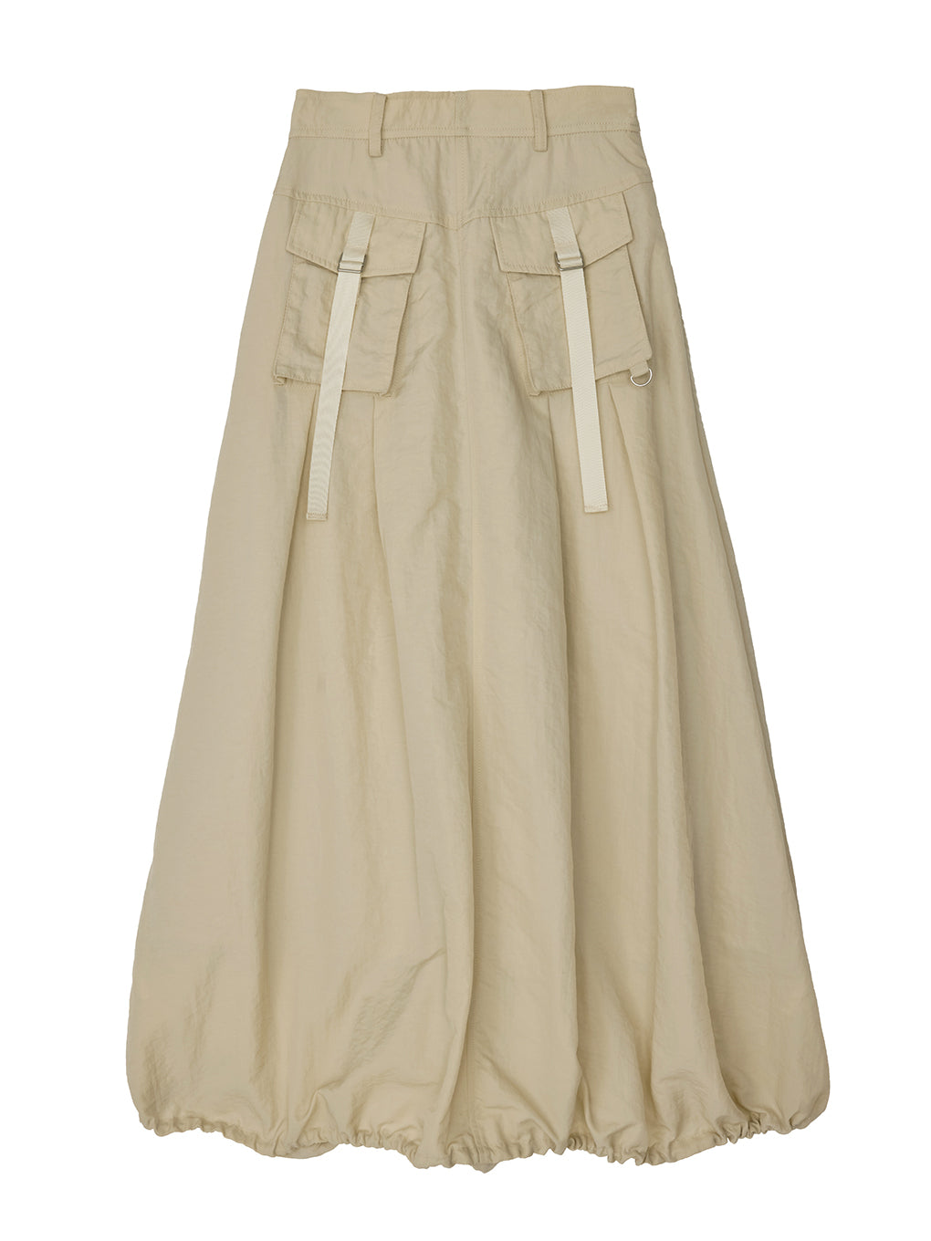 WAIST POCKET BALLOON SKIRT