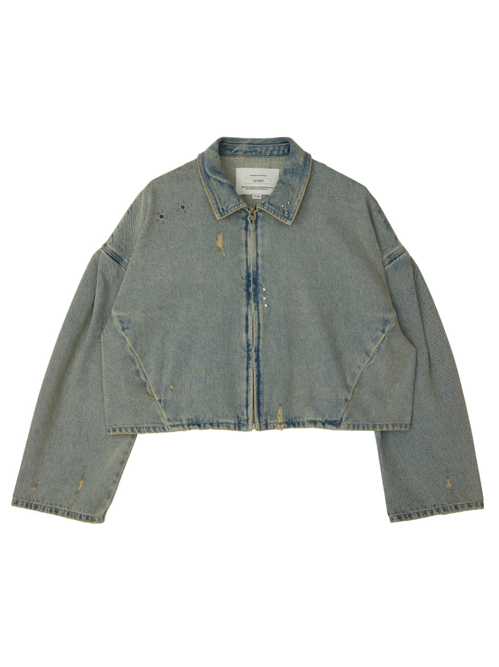 TATTOO STUDS DENIM JACKET