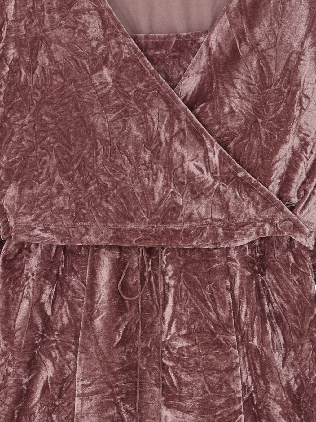 VELOUR LAYERED CUT TOP