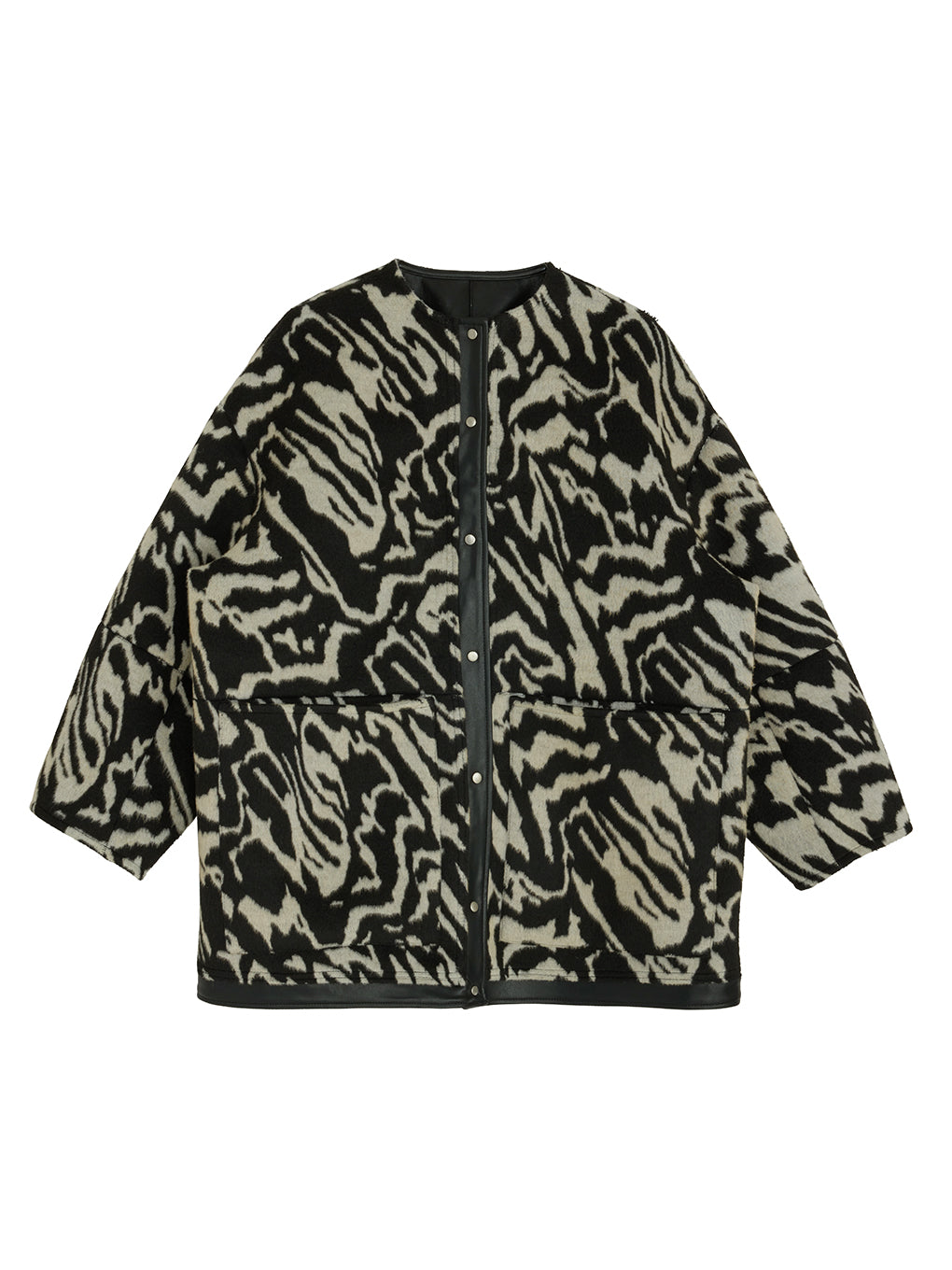 REVERSIBLE LOUD PATTERN COAT