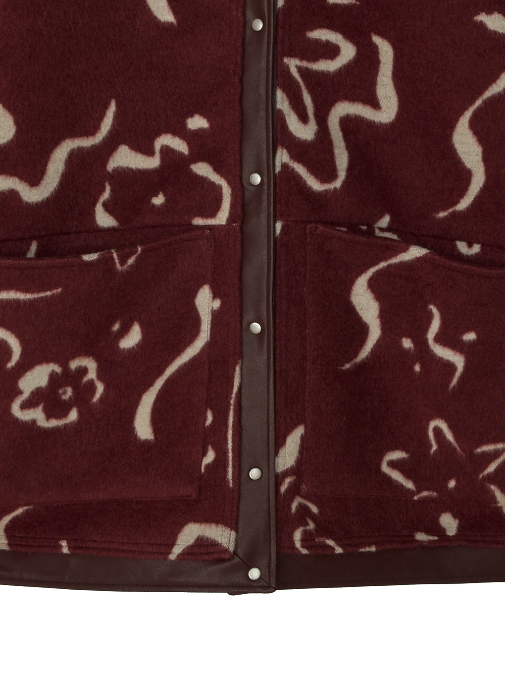 REVERSIBLE LOUD PATTERN COAT
