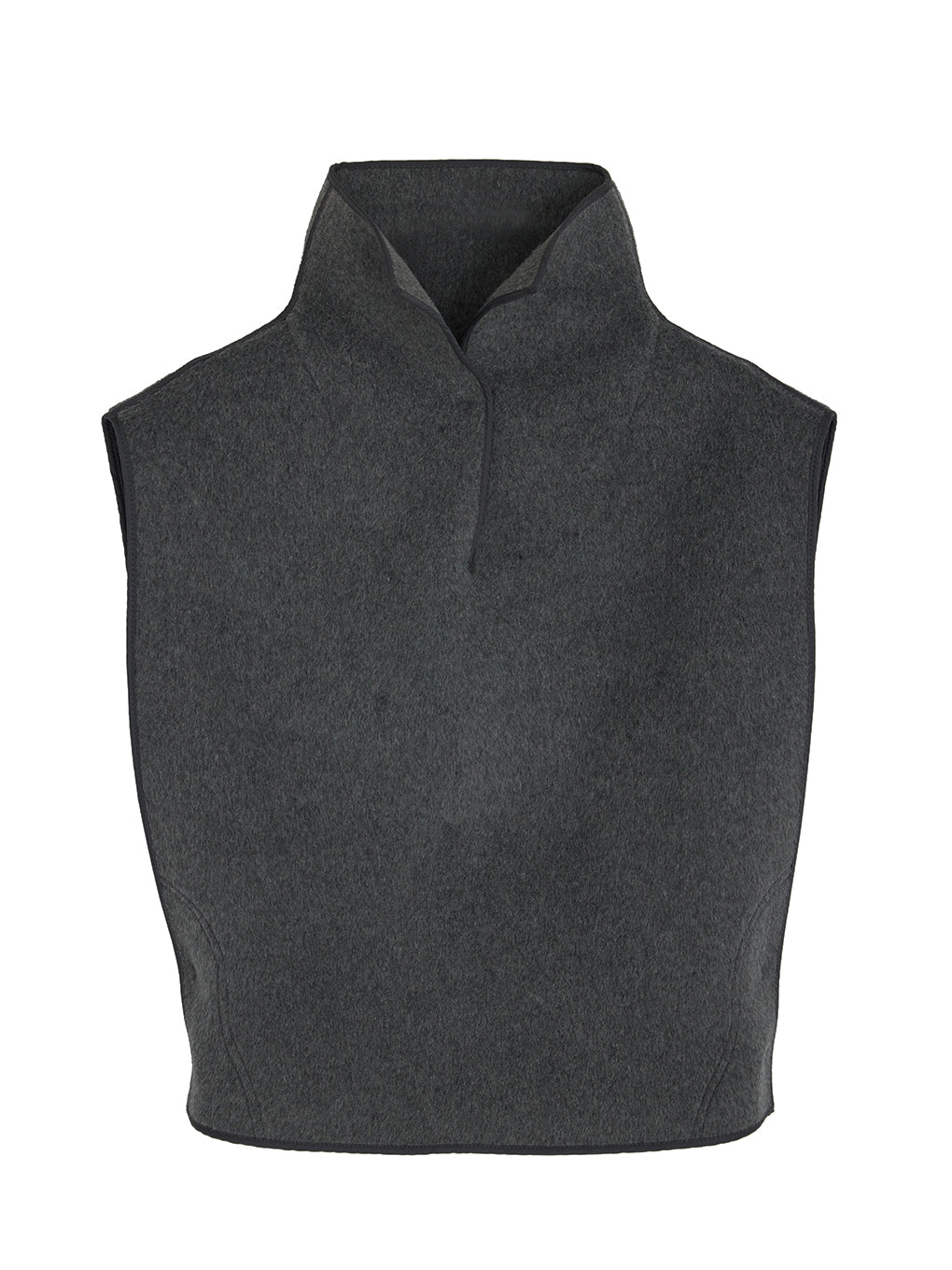 COMPACT WOOL BLEND VEST