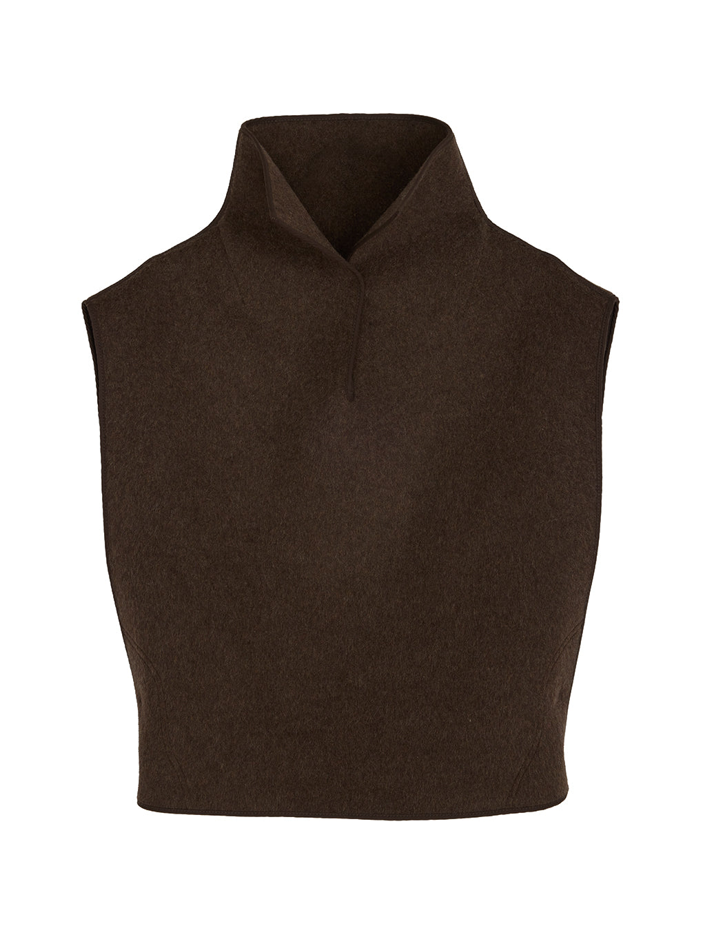 COMPACT WOOL BLEND VEST