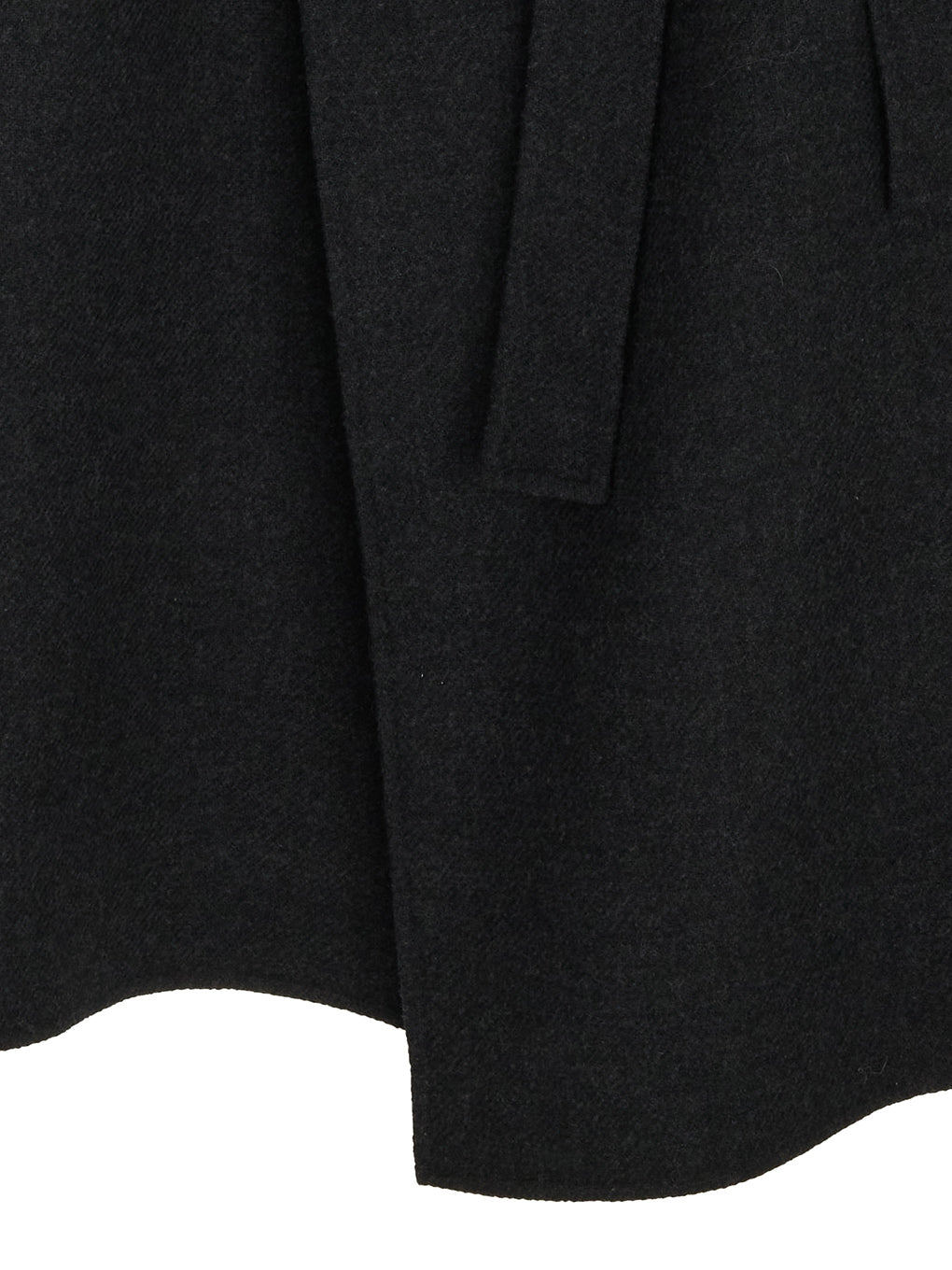 DRAPE COLLAR WOOL RIVER COAT